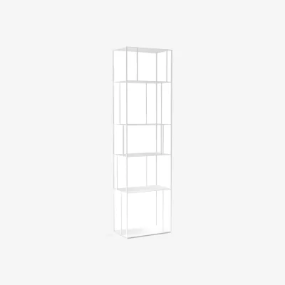 La Redoute Parallel Minimalist Metal Bookcase