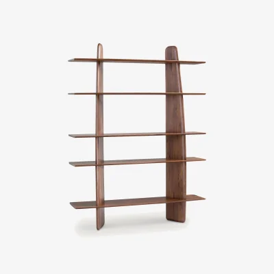 La Redoute Iloss Solid Walnut Bookcase