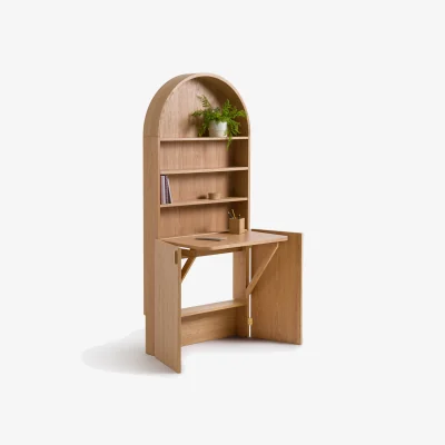 La Redoute Marcela Bookcase with Hideaway Desk