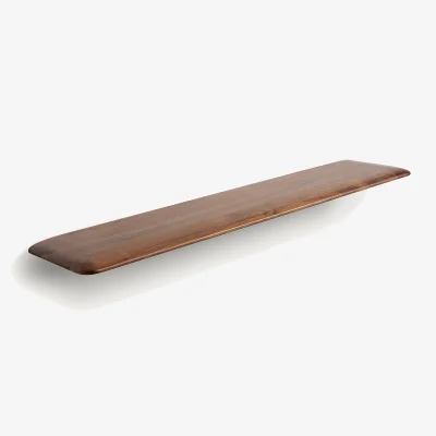La Redoute Jacobson Solid Walnut Wall Shelf