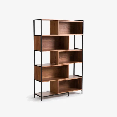 La Redoute Volga Modular Bookcase in Walnut Veneer