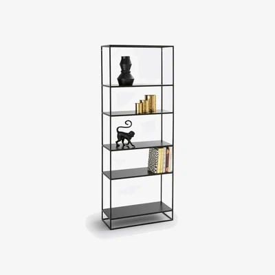 La Redoute Hiba 6-Shelf Metal Bookcase