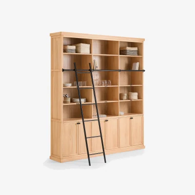 La Redoute Dario Pine Ladder Bookcase