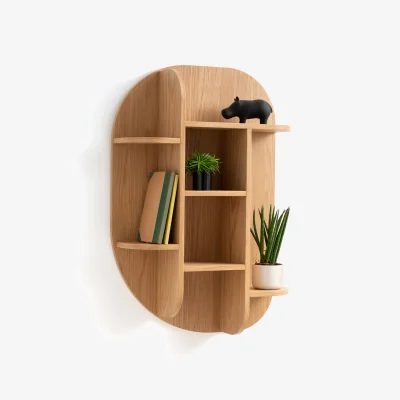 La Redoute Mila Oak Wall Shelving Unit