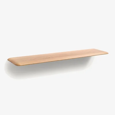 La Redoute Jacobson Solid Oak Wall Shelf