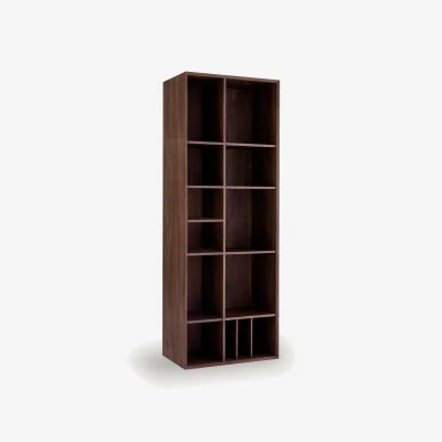 La Redoute Mikube Bookcase in Walnut Veneer