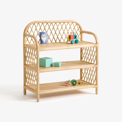La Redoute Kobie Rattan Shelving Unit