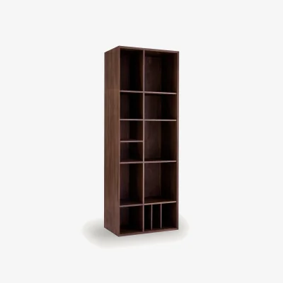 La Redoute Mikube Bookcase in Walnut Veneer