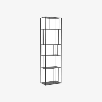 La Redoute Parallel Minimalist Metal Bookcase