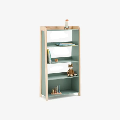 La Redoute Arturo Painted Pine 4-Shelf Bookcase