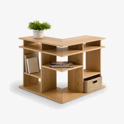 La Redoute Abac Corner Bookcase/Console