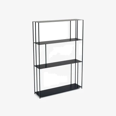 La Redoute Parallel XS Slim Metal Bookcase, H117cm
