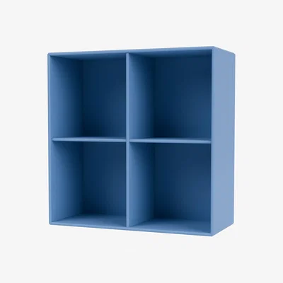 Made in Design Show Wall storage wood blue - MONTANA
