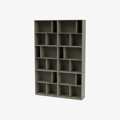 Made in Design Read Bookcase wood grey - MONTANA