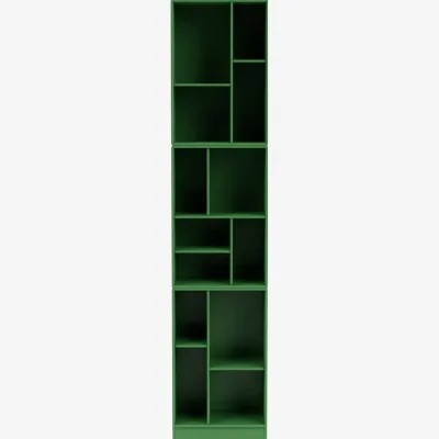Made in Design Loom Bookcase wood green / W 46.8 x D 30 x H 215.8 cm - MONTANA