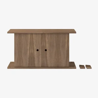 Made in Design Accessory wood brown / Crate with doors for Shelving System - MOEBE