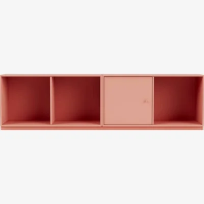 Made in Design Line Storage wood pink / W 139.2 x D 30 cm H 38.4 cm - MONTANA