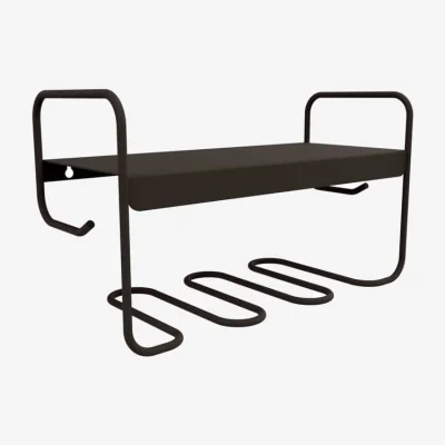 Made in Design Picolino Wall shelf metal brown / L 52 x H 30 cm - Fermob