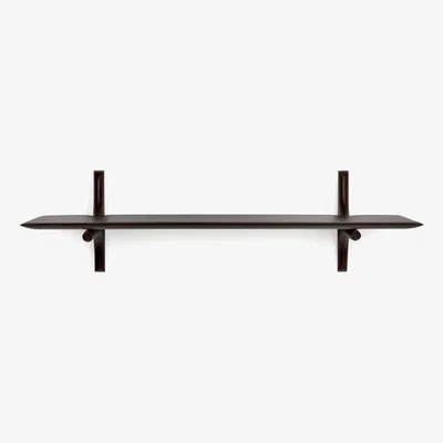 Made in Design PI Shelf wood brown / L 100 cm - Solid mahogany - Ethnicraft