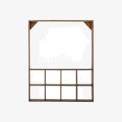 Made in Design Marino Wall shelf wood / Utensil - W 70 x D 10 x H 88 cm / Recycled wood - Bloomingville