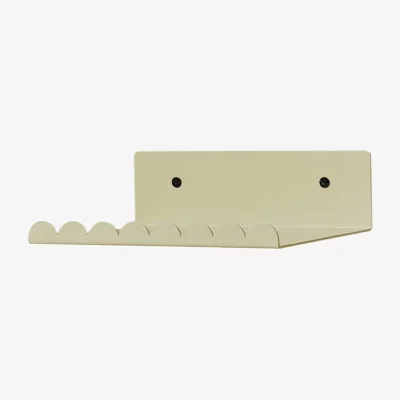 Made in Design Vibes Small Wall shelf metal green / L 20 cm - NOBODINOZ