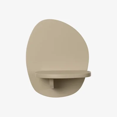 Made in Design Pilu Wall shelf wood beige / L 20 x H 25 cm - Ferm Living
