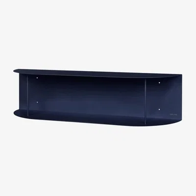 Made in Design Lina longue Wall shelf metal blue / L 80 cm - NOO.MA