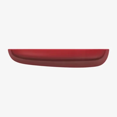 Made in Design Corniche Large Wall shelf plastic material red / L 45.5 cm - Bouroullec, 2012 - Vitra