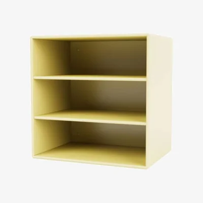 Made in Design Montana Mini 1004 Wall storage wood yellow / 3 shelves - 35 x 35 x D 25 cm - MONTANA