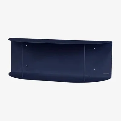 Made in Design Lina courte Wall shelf metal blue / L 60 cm - NOO.MA