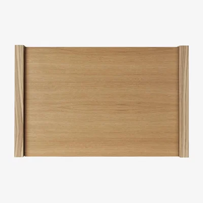 Nordic Nest Ferm Living Kona bookcase cabinet insert Natural