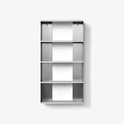 Nordic Nest Form & Refine Taper wall shelf Stainless steel 50x98 cm