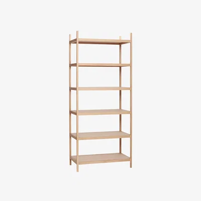 Nordic Nest Hübsch Library shelf large Oak