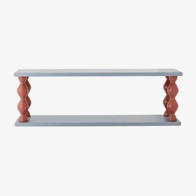 Nordic Nest Bloomingville Bibiola shelf 80x26 cm Blue