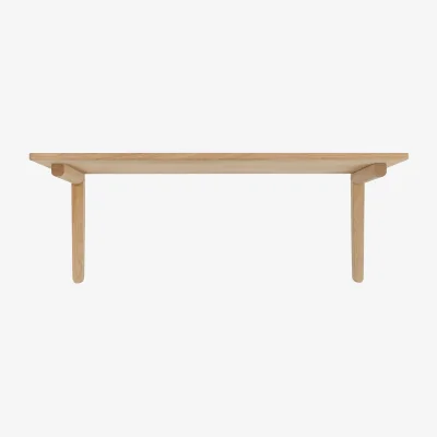 Nordic Nest 1898 Bäckebo console shelf Oak 80x30x30 cm