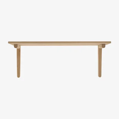 Nordic Nest 1898 Bäckebo console shelf Oak 80x30x20 cm