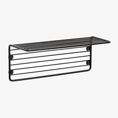 Nordic Nest Hübsch Hübsch wall shelf 32x13 cm Black