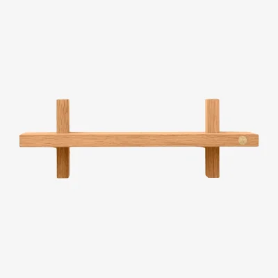 Nordic Nest Andersen Furniture Treat wall shelf single Oiled Natural Oak 34×12×11.2 cm