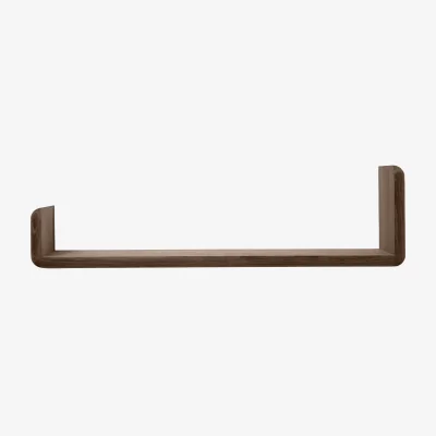 Nordic Nest Andersen Furniture Level wall shelf Smoked Oiled Oak 55x18x9 cm