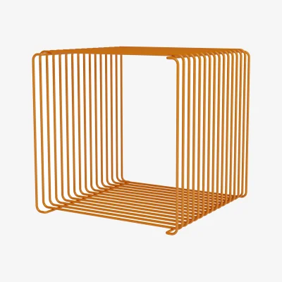 Nordic Nest Montana Panton Wire Single shelf 348x348x348 cm Tangerine