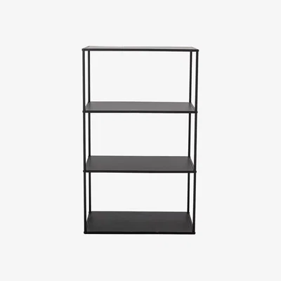 Olivia's Bloomingville Ves Shelf in Black Metal