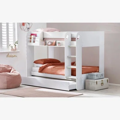 Downtown Julian Bowen Mars Bunk and Underbed - White