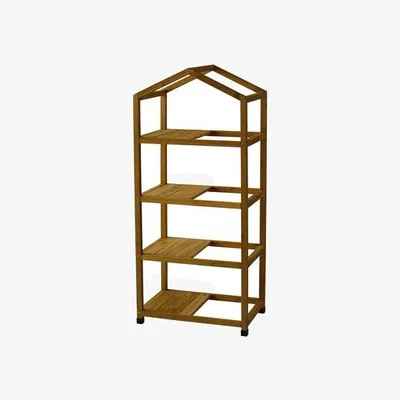 Downtown VegTrug Nursery Greenhouse and PE Cover - Natural Wood
