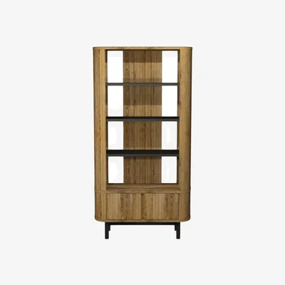 Downtown Kingston Rustic Oak Display Unit