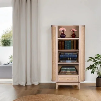 OAT Home Dingle Wooden Bookcase