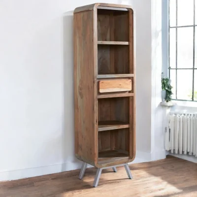 OAT Home Adare Slim Wooden Bookcase