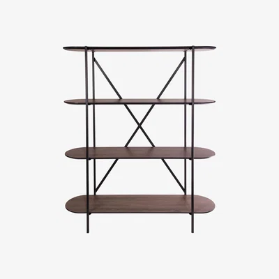 Pagazzi Poe Mocha Veneer Shelves