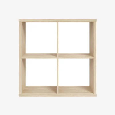 The Range Driftstone 4-Cube Storage Unit - Artisan Oak Effect - Natural