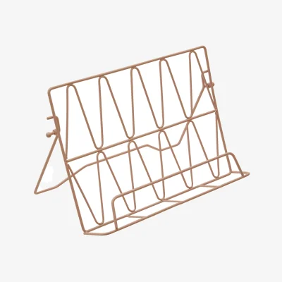 The Range Vertex Pink Finish Cookbook Stand - Pink