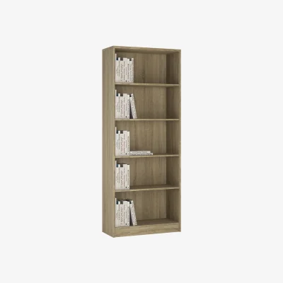 The Range 4 You Tall Wide Bookcase - Oak